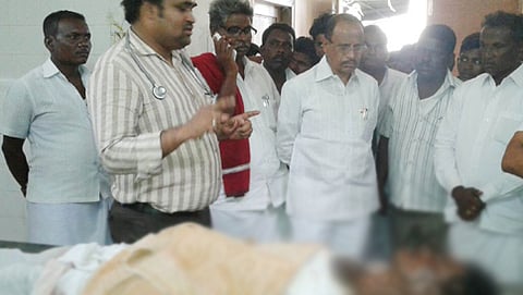 ರಾಯಚೂರಿನಲ್ಲಿ ಆತ್ಮಹತ್ಯೆಗೆ ಶರಣಾದ ರೈತ (ಕೃಪೆ:  ಕೆಪಿಎನ್ )