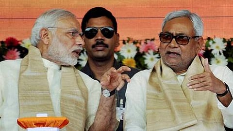 ಬಿಹಾರ ಮುಖ್ಯಮಂತ್ರಿ ನಿತೀಶ್ ಕುಮಾರ್ ಹಾಗೂ ಪ್ರಧಾನ ಮಂತ್ರಿ ನರೇಂದ್ರ ಮೋದಿ (ಸಂಗ್ರಹ ಚಿತ್ರ)