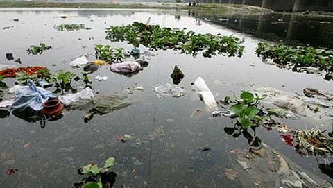ಕಲುಷಿತವಾಗಿರುವ ಯಮುನಾ ನದಿ