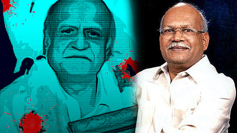 ಎಂಎಂ ಕಲಬುರ್ಗಿ ಮತ್ತು ಸಾಹಿತಿ ಹಂ.ಪಾ. ನಾಗರಾಜಯ್ಯ (ಸಂಗ್ರಹ ಚಿತ್ರ)