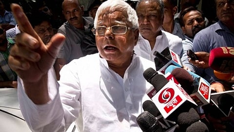 ರಾಷ್ಟ್ರೀಯ ಜನತಾ ದಳ (ಆರ್ ಜೆ ಡಿ) ಅಧ್ಯಕ್ಷ ಲಾಲು ಪ್ರಸಾದ್ ಯಾದವ್