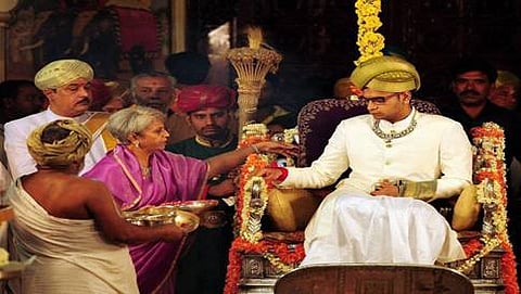 ಯದುವೀರ್ ಕೃಷ್ಣದತ್ತ ಚಾಮರಾಜ ಒಡೆಯರ್ ಪಟ್ಟಾಭಿಷೇಕ ಕಾರ್ಯಕ್ರಮ