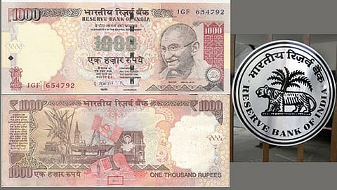 ಸಾವಿರ ಮುಖಬೆಲೆ ನೋಟುಗಳು (ಸಂಗ್ರಹ ಚಿತ್ರ)