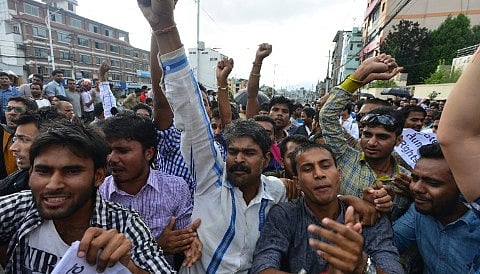 ಮಾದೇಶಿ ಪ್ರತಿಭಟನೆಯ ಒಂದು ಚಿತ್ರ