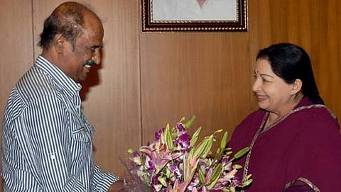 ರಜನಿಕಾಂತ್ - ಜಯಲಲಿತಾ (ಸಂಗ್ರಹ ಚಿತ್ರ)