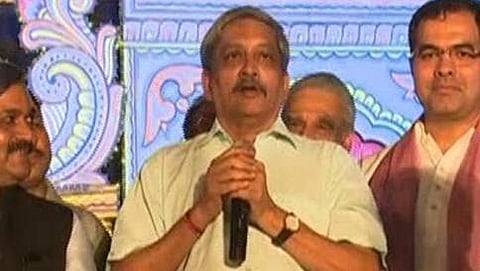 ರಕ್ಷಣಾ ಸಚಿವ ಮನೋಹರ್ ಪರಿಕ್ಕರ್