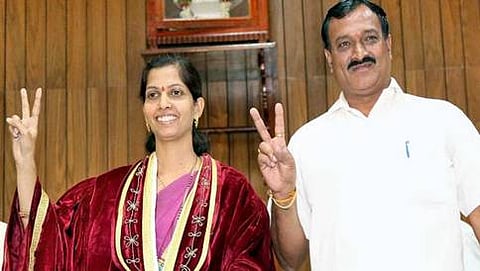 ಸರಿತಾ ಪಾಟೀಲ್ ಹಾಗೂ  ಸಂಜಯ್ ಶಿಂಧೆ