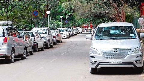 ಬೆಂಗಳೂರಿನಲ್ಲಿ ಪಾರ್ಕಿಂಗ್ ವ್ಯವಸ್ಥೆ (ಸಂಗ್ರಹ ಚಿತ್ರ)