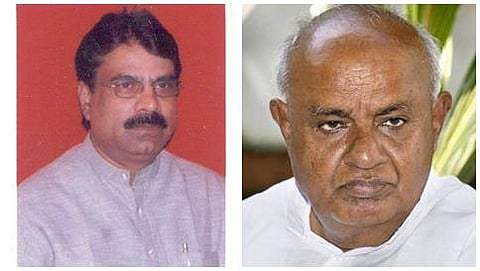 ಶಕೀಲ್ ನವಾಜ್ - ದೇವೇಗೌಡ