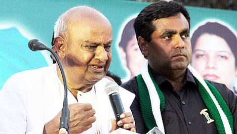 ಆರ್ ಟಿ ನಗರ ಸಮಾವೇಶದಲ್ಲಿ ಜೆಡಿಎಸ್ ಮುಖಂಡರು
