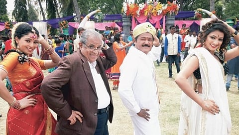 'ನೀರ್ ದೋಸೆ' ಸಿನೆಮಾದ ಅಂತಿಮ ಘಟ್ಟದ ಚಿತ್ರೀಕರಣದ ಸ್ಟಿಲ್