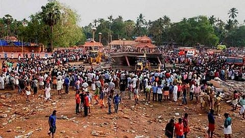 ಪಟಾಕಿ ಸ್ಫೋಟಗೊಂಡ ಸ್ಥಳ