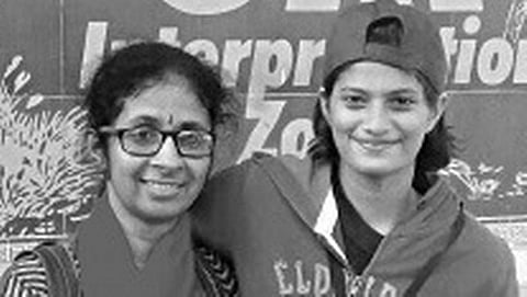 ಸಾಧನಾ ಹೆಬ್ಬಾರ್ ಮತ್ತು ಅನೀಶಾ ನಾಯಕ್