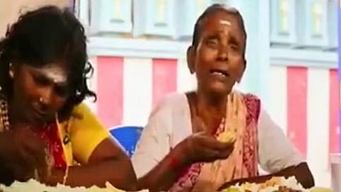 ಉಭಯ ಪಕ್ಷಗಳ ಜಾಹಿರಾತಿನಲ್ಲಿ ಒಂದೇ ಅಜ್ಜಿ