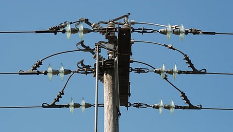 High-tension wire