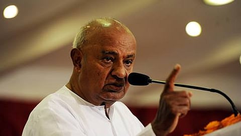ಜೆಡಿಎಸ್ ವರಿಷ್ಠ ಹೆಚ್.ಡಿ.ದೇವೇಗೌಡ