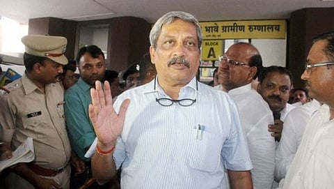 ರಕ್ಷಣಾ ಸಚಿವ ಮನೋಹರ್ ಪರ್ರಿಕರ್