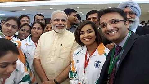 ಅಥ್ಲೀಟ್ ಗಳನ್ನು ಭೇಟಿ ಮಾಡಿ, ಶುಭ ಹಾರೈಸಿದ ಪ್ರಧಾನಿ ಮೋದಿ