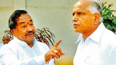 ಕೆ.ಎಸ್. ಈಶ್ವರಪ್ಪ - ಬಿ.ಎಸ್.ಯಡಿಯೂರಪ್ಪ