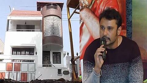 ರಾಜರಾಜೇಶ್ವರಿ ನಗರದಲ್ಲಿರುವ ನಟ ದರ್ಶನ್ ಮನೆ