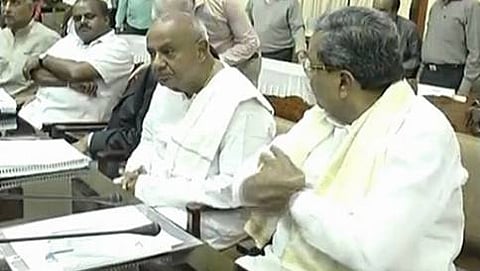 ಸರ್ವಪಕ್ಷ ಸಭೆಯಲ್ಲಿ ದೇವೇಗೌಡ,  ಸಿದ್ದರಾಮಯ್ಯ