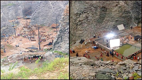 ಇಂಟರ್ ನೆಟ್ ಲೀಕ್ ಆಗಿರುವ ಚಿತ್ರೀಕರಣದ ಚಿತ್ರ