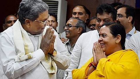 ಸಿಎಂ ಸಿದ್ದರಾಮಯ್ಯ ಜೊತೆ ಉಮಾ ಭಾರತಿ