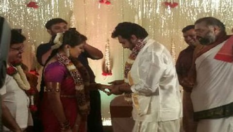 ಚಿರಂಜೀವಿ ಸರ್ಜಾ-ಮೇಘನಾ ರಾಜ್ ನಿಶ್ಚಿತಾರ್ಥ