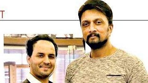 ಹಾಲಿವುಡ್ ನಿರ್ದೇಶಕ ಎಡ್ಡಿ ಆರ್ಯ ಜೊತೆ ಸುದೀಪ್