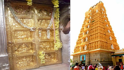 ಚಾಮುಂಡಿ ದೇಗುಲಕ್ಕೆ ಚಿನ್ನದ ಬಾಗಿಲು