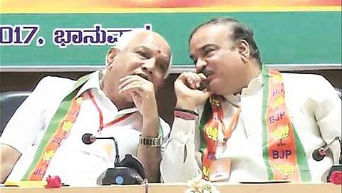 ಅನಂತಕುಮಾರ್-ಬಿಎಸ್ ಯಡಿಯೂರಪ್ಪ (ಸಂಗ್ರಹ ಚಿತ್ರ)