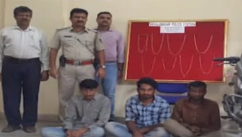 ಬಂಧನಕ್ಕೀಡಾದ ಸರಗಳ್ಳರು