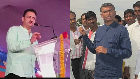 ಅನಂತ್ ಕುಮಾರ್ ಹೆಗ್ಡೆ ಮತ್ತು ಶಾಸಕ ಕೃಷ್ಣ ಬೈರೇಗೌಡ