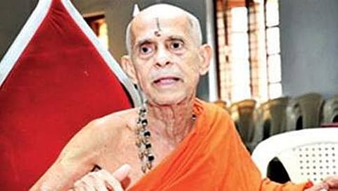 ಉಡುಪಿಯ ಪೇಜಾವರ ಮಠದ ವಿಶ್ವೇಶತೀರ್ಥ ಸ್ವಾಮೀಜಿ