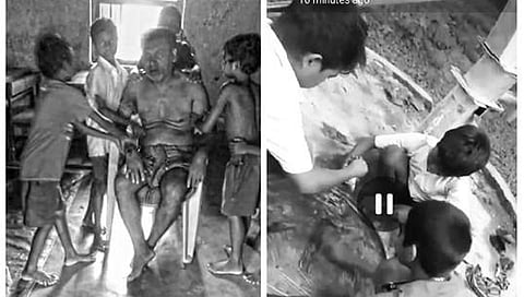 ಮಸಾಜ್ ಮಾಡುತ್ತಿರುವ, ಪಾತ್ರೆ ತೊಳೆಯುತ್ತಿರುವ ವಿದ್ಯಾರ್ಥಿಗಳು