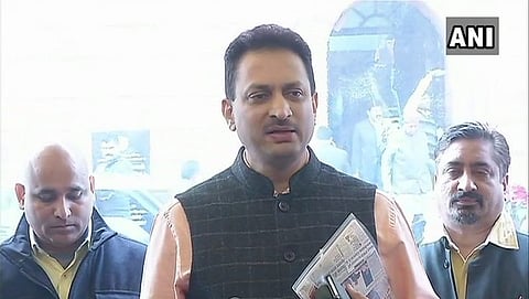ಲೋಕಸಭೆಯಲ್ಲಿಂದು ಕ್ಷಮೆಯಾಚಿಸಿದ ಸಚಿವ ಅನಂತ್ ಕುಮಾರ್ ಹೆಗಡೆ(ಫೋಟೋ ಕೃಪೆ-ಎಎನ್ ಐ)