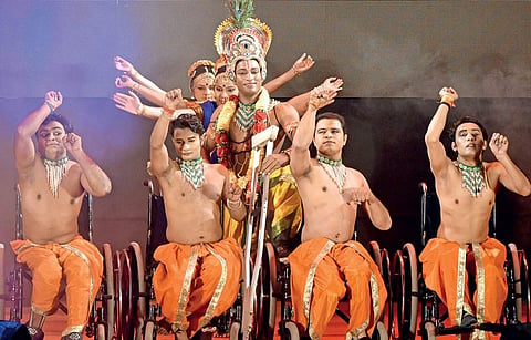 ದಿವ್ಯಾಂಗ ದಿನಾಚರಣೆಯಲ್ಲಿ ದೃಶ್ಯ ತಂಡದ ವಿದ್ಯಾರ್ಥಿಗಳಿಂದ ಭರತನಾಟ್ಯ ಪ್ರದರ್ಶನ
