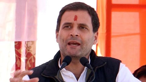 ಕಾಂಗ್ರೆಸ್ ಉಪಾಧ್ಯಕ್ಷ ರಾಹುಲ್ ಗಾಂಧಿ