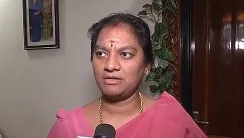 ಉಚ್ಛಾಟಿತ ಎಐಎಡಿಎಕೆ ರಾಜ್ಯಸಭಾ ಸಂಸದೆ ಶಶಿಕಲಾ ಪುಷ್ಪ