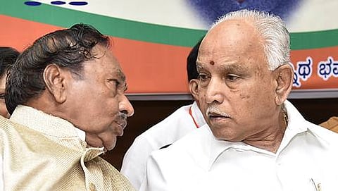 ಯಡಿಯೂರಪ್ಪ ಮತ್ತು ಕೆ.ಎಸ್ ಈಶ್ವರಪ್ಪ