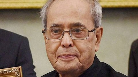 ರಾಷ್ಟ್ರಪತಿ ಪ್ರಣಬ್ ಮುಖರ್ಜಿ