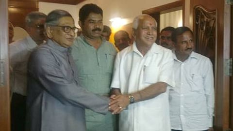 ಎಸ್.ಎಂ ಕೃಷ್ಣ - ಯಡಿಯೂರಪ್ಪ