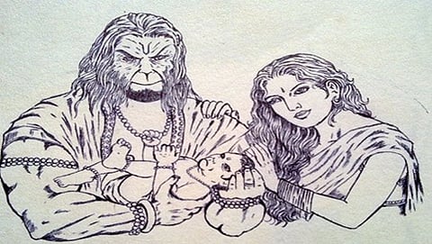 ಕೇಸರಿ-ಅಂಜನೆ