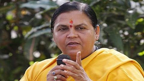 ಕೇಂದ್ರ ಜಲ ಸಂಪನ್ಮೂಲ ಸಚಿವೆ ಉಮಾ ಭಾರತಿ