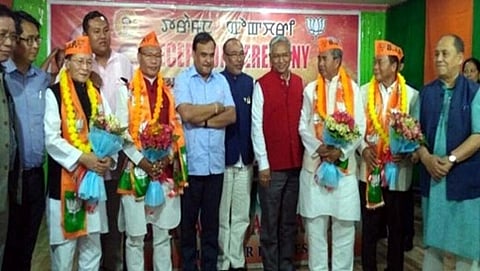 ಬಿಜೆಪಿ ಸೇರಿದ ಕಾಂಗ್ರೆಸ್ ನ 4 ಶಾಸಕರು
