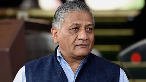 ಕೇಂದ್ರ ಸಚಿವ ವಿಕೆ ಸಿಂಗ್