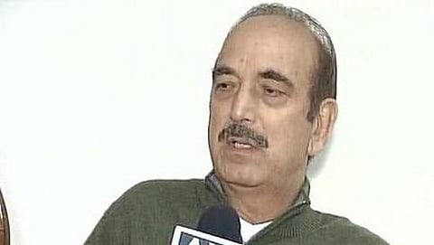 ಕಾಂಗ್ರೆಸ್ ನಾಯಕ ಗುಲಾಂ ನಬಿ ಆಜಾದ್