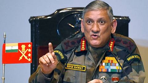 ಸೇನಾ ಮುಖ್ಯಸ್ಥ ಜನರಲ್ ಬಿಪಿನ್ ರಾವತ್