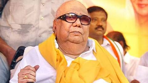 ತಮಿಳುನಾಡು ಮಾಜಿ ಮುಖ್ಯಮಂತ್ರಿ ಕರುಣಾನಿಧಿ