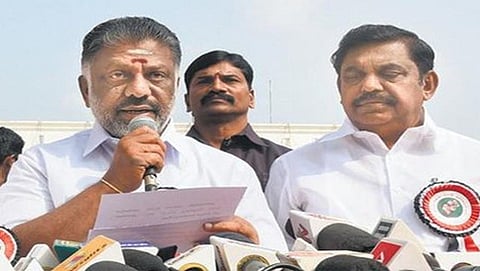 ಪನ್ನೀರ್ ಸೆಲ್ವಂ-ಎಡಪ್ಪಾಡಿ ಪಳನಿಸ್ವಾಮಿ